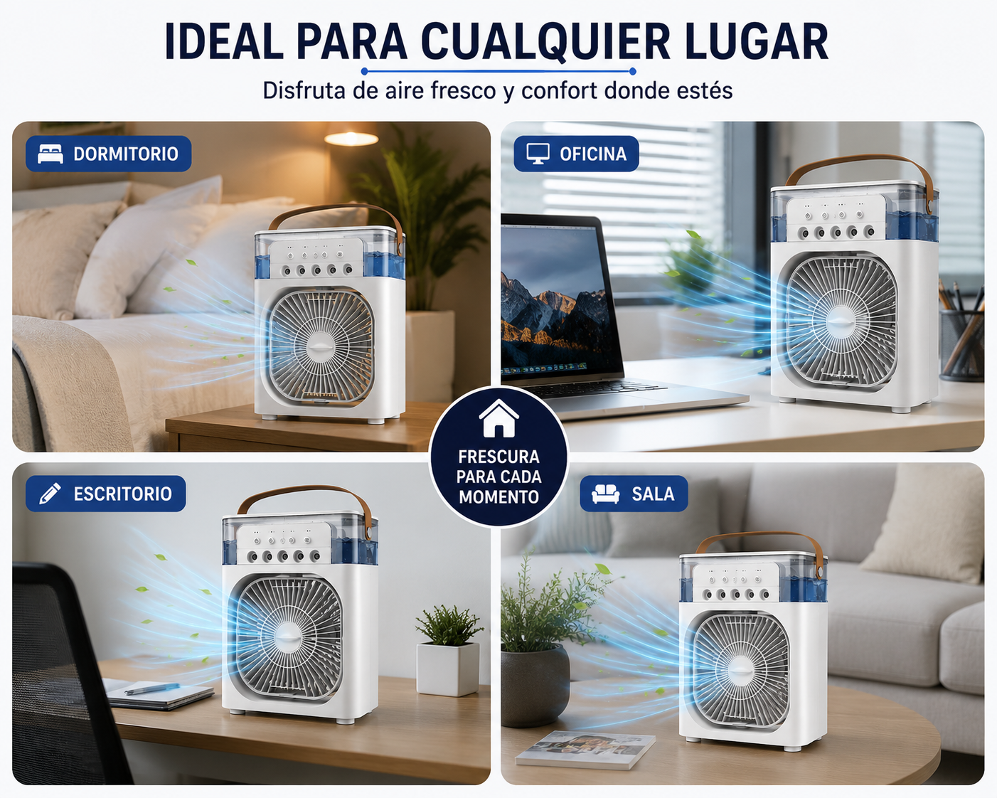 Ventilador Humificador de aire